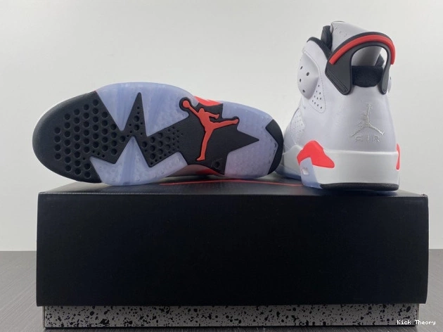 Kicked Out Shoe Store 384664-123 (2014) Jordan Retro Infrared 6 White 0709